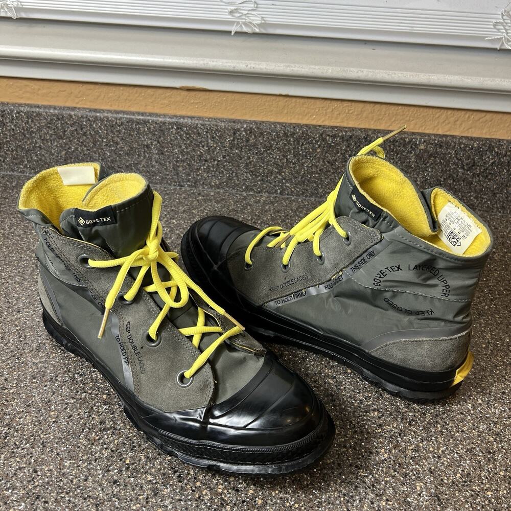 Converse Chuck Taylor All Star MC18 Gore-Tex High Sneaker Mens Sz 10 Olive Green